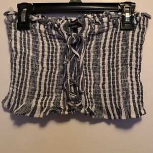 America. Eagle crop tube top